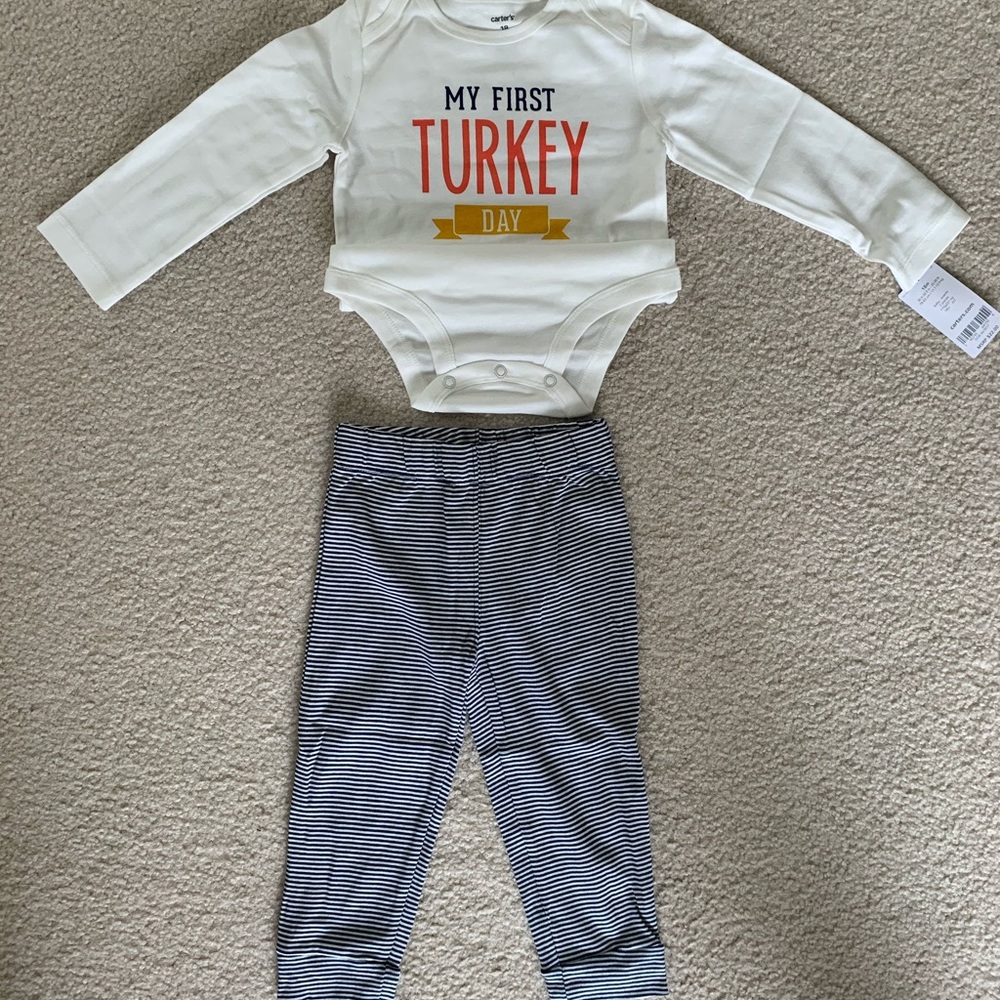 My First Turkey Day Outfit